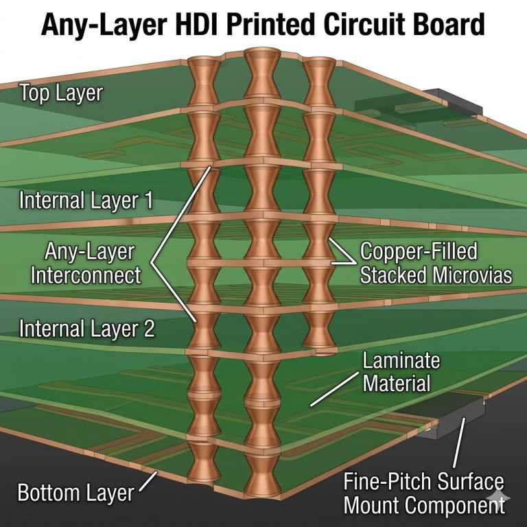 HDI & Ultra-HDI PCBs: Any-Layer High Density Interconnect