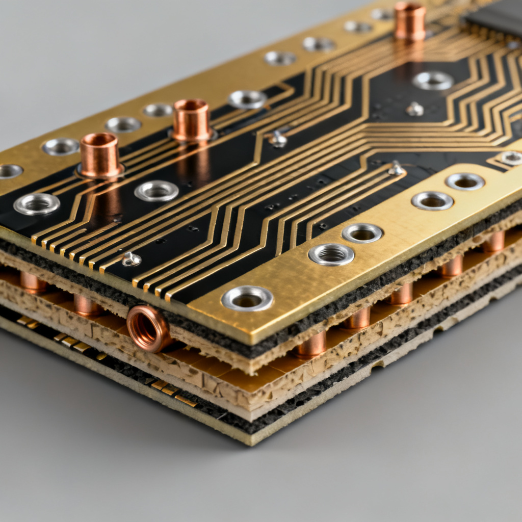 Backdrilling PCB via stub removal process for high-speed signal integrity