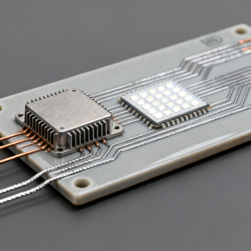 Ceramic PCB Substrate applications in power electronics and LED lighting
