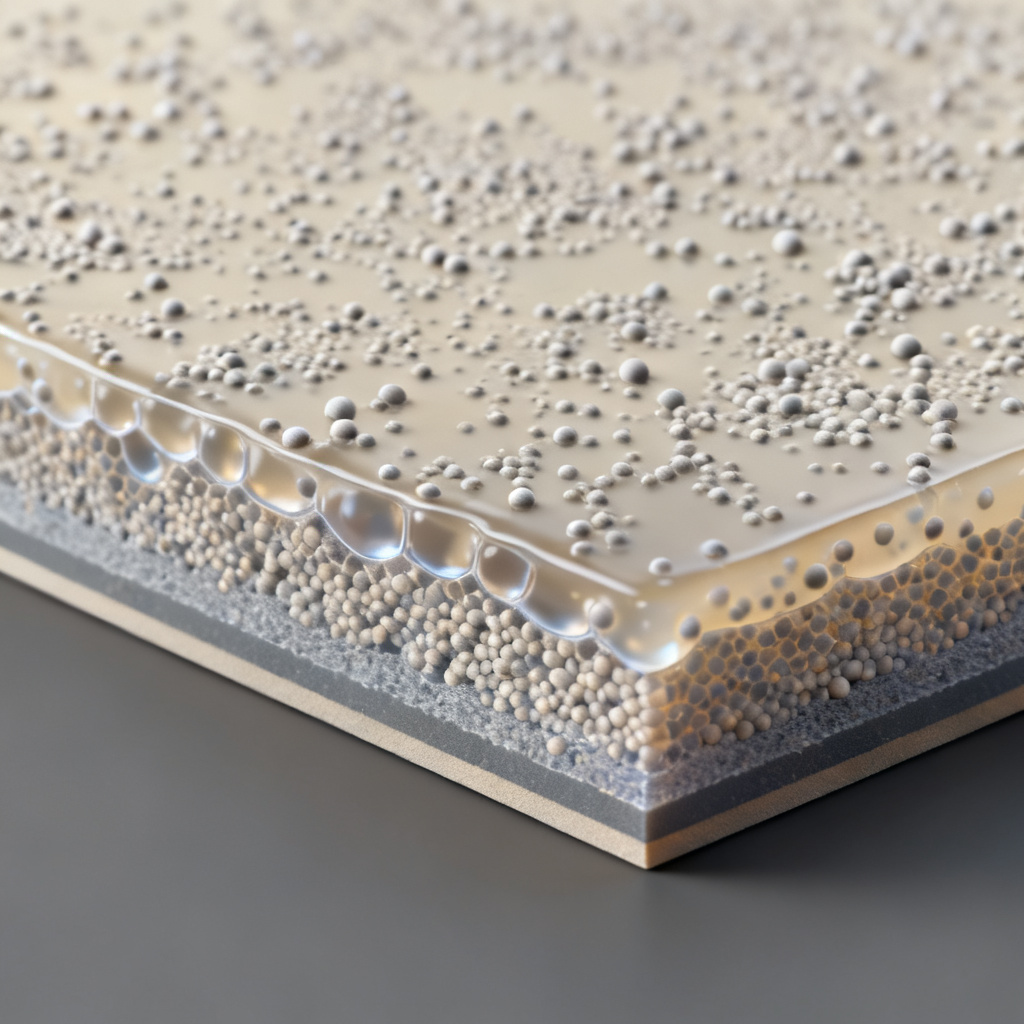 Isola Tachyon PCB laminate microstructure showing nano-filler technology for low loss