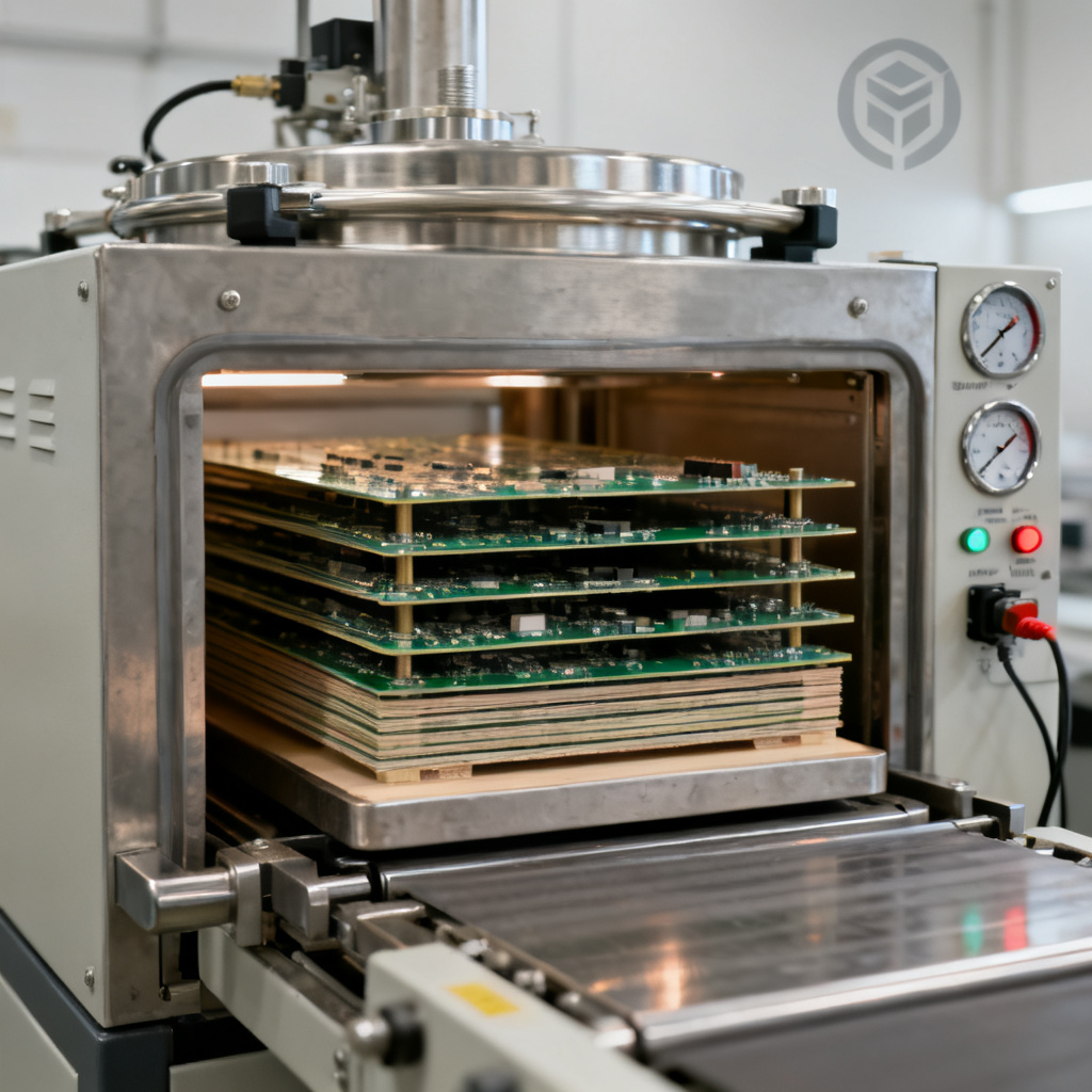PCB manufacturing lamination process for 400G 800G optical module