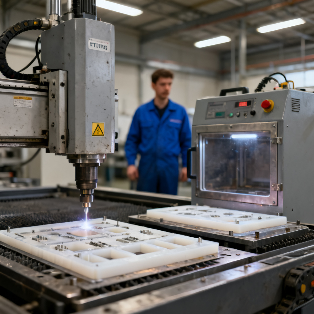 PTFE PCB drilling and plasma desmear process for high-frequency laminates