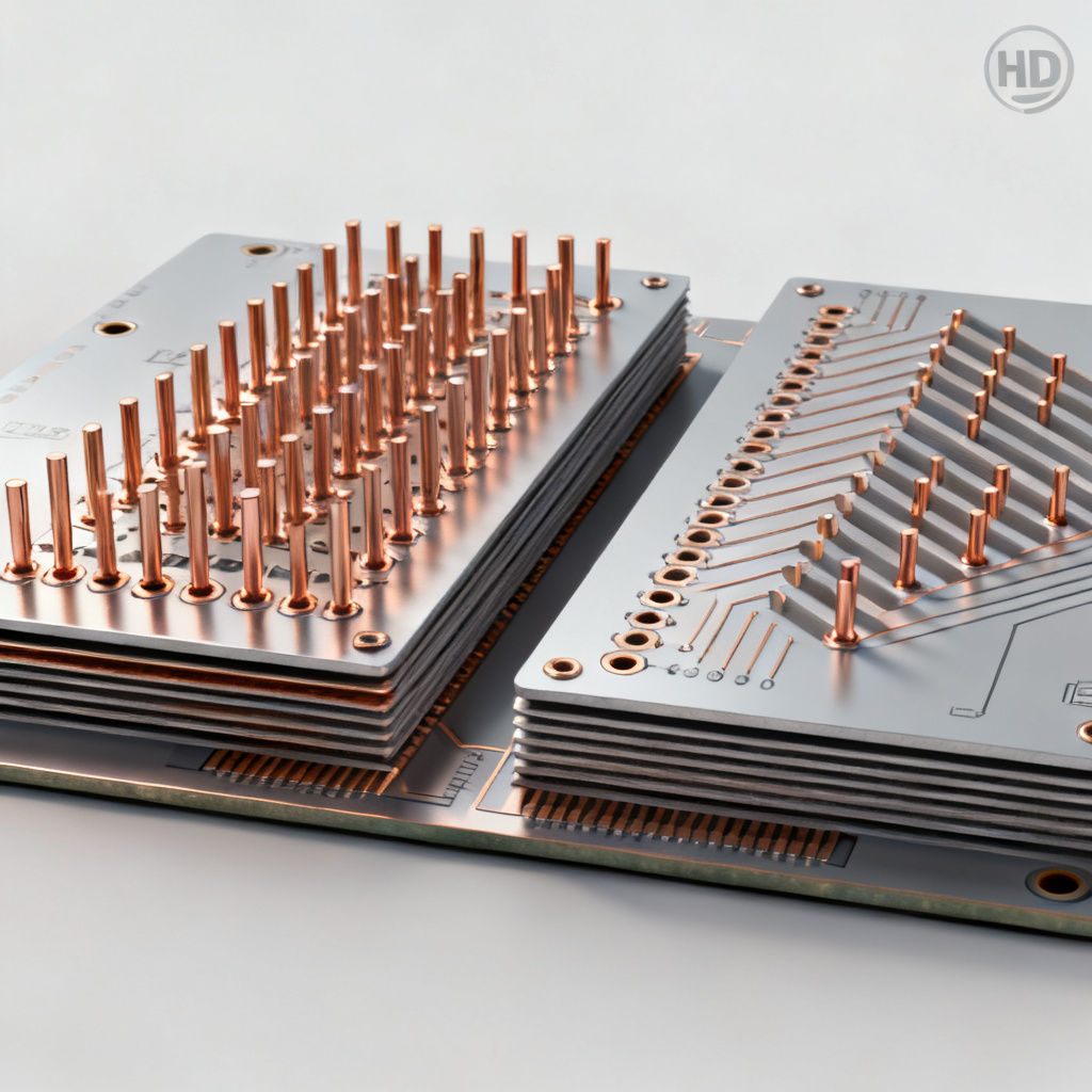 Stacked vs staggered microvia architecture comparison for HDI PCB reliability
